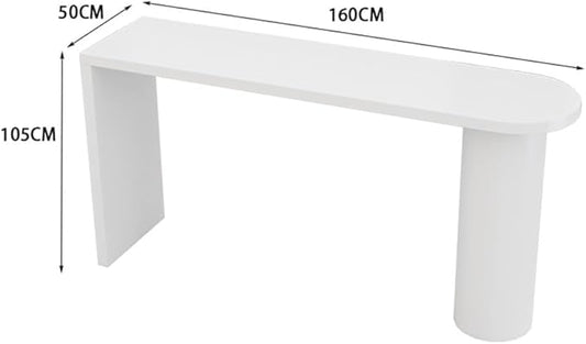 Pub Tables Light Luxury Wooden Bar Table Home Island Modern Simple High Top Pub Table Counter Table(Large)