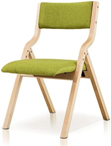 Modern Dining Chairs Set of 2 with Cushions - 18" Counter Height Foldable Upholstered Side Chairs, Solid Wood Legs Armless Aent for Kitchen Island, Living Room & Apartment