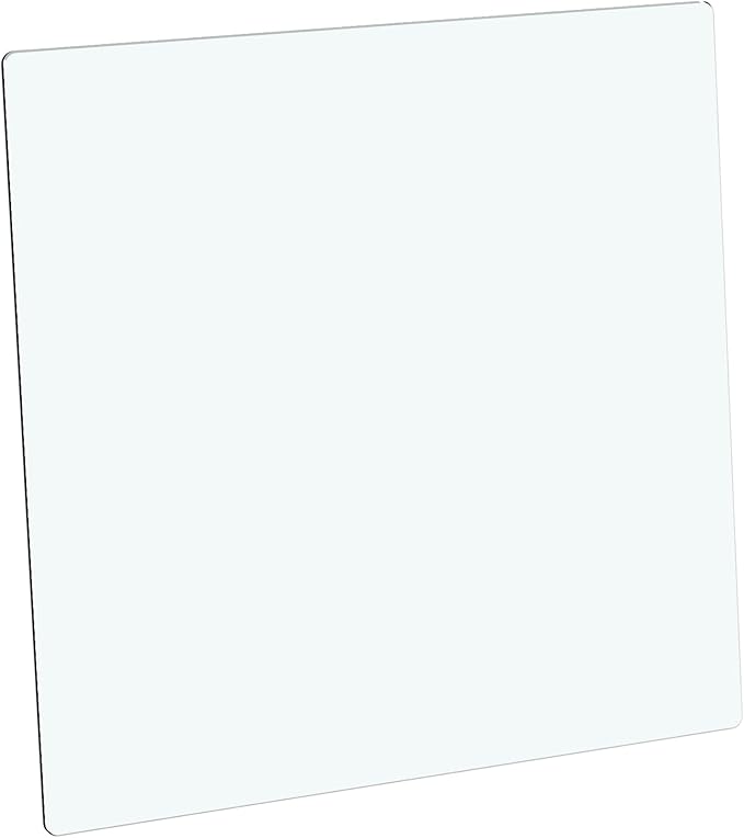 24" x 24" Tempered Glass Table Top Square 0.23" Thick Flat Polished Edge Top Protector for Dining, Patio, Coffee Table (24x24 inch)