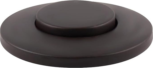 Westbrass ASB-B3-12 Sink Top Waste Disposal Replacement Air Switch Trim Only, Flush Button, Oil Rubbed Bronze
