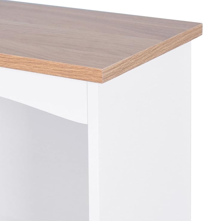 White Cupboard, Freestanding Multifunctional Kitchen Pantry Storage Cabinet with Drawers, Doors and Adjustable Shelf