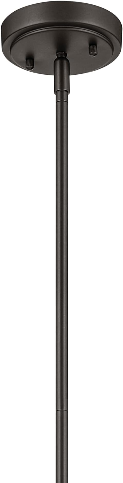 Everly 13.75" 1-Light Bell Pendant with Clear Seeded Glass in Olde Bronze, for a Kitchen Island, Dining Nook, or Home Bar, (13.75" x 7") 42456OZCS