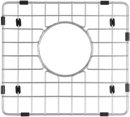 Starstar Sinks Protector Stainless Steel Kitchen Sink Bottom Grid, Rack (13.25 L x 14 W)