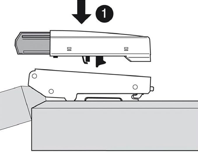 Blum Blumotion Door and Furniture Damper Hinge with Soft Close for Corner Hinges for retrofitting cabinets and Kitchen cabinets, self-Closing Mechanism