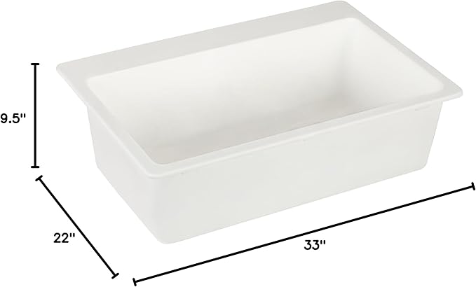 Signature Hardware 447659 Totten 33" Drop In or Undermount Single Basin Granite Composite Kitchen Sink