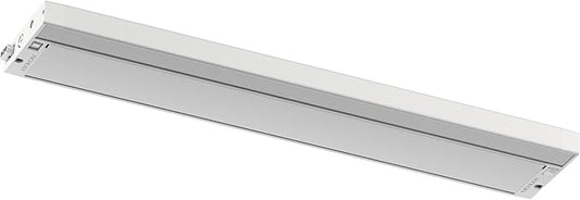 Kichler 6U Series 22" 120V LED Under Cabinet Light in White, 2700K, (22" L x 4.25" W x 1" H), 6UCSK22WHT