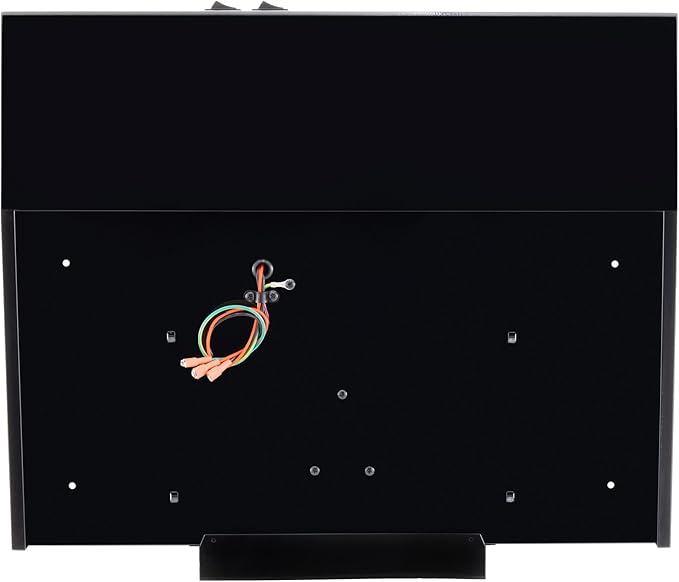 RecPro RV Range Hood with Charcoal Filter & LED Lamp | 12V DC Motor | 60W Energy Efficient | Built-in Charcoal Filter | Sleek Design | Hard-Wired Installation | 0.8A Fan Motor (Stainless Steel)
