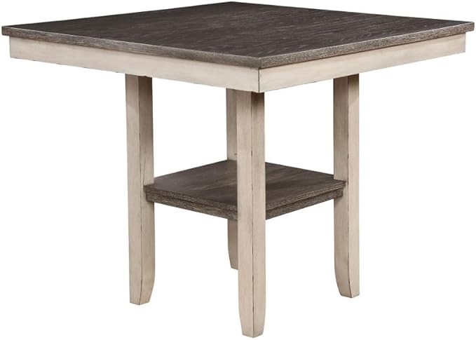 Counter Height Dining Set with Table and Chairs for Kitchen Island Seating
