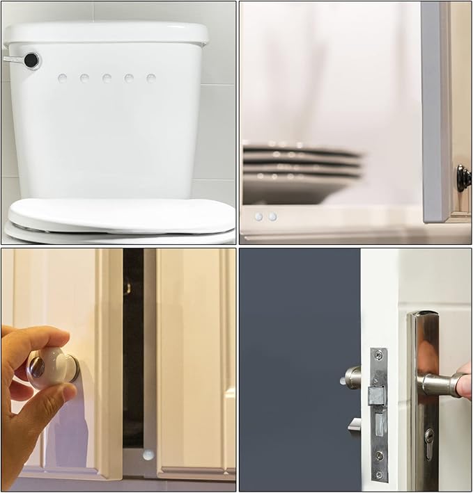 BESTEEL 24 Pack 1/2 inch Overlay Soft Close Cabinet Door Hinges for Kitchen Cabinet Hinges, 100 Degree Opening Angel, Stainless Concealed Kitchen Cabinets Hinge Self Closing with Drilling Tool &Manual