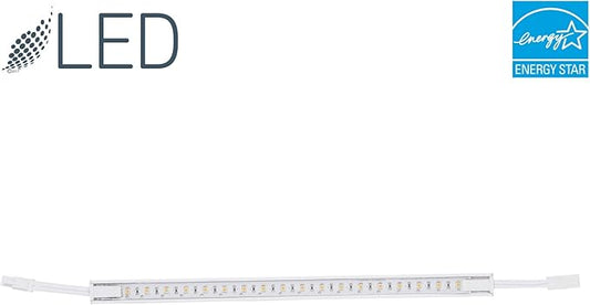 Nadair UNLT112-3K-3CLR 12" LED Under Cabinet Light Bars 3-Pack, Plug-In, Easy Installation, 110 Lumens (x3),White