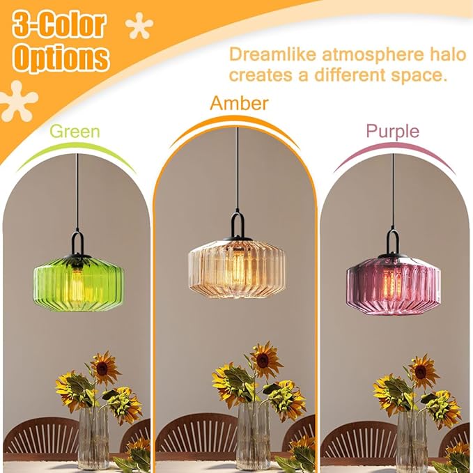 Large Glass Pendant Light fixtures Dining Room Mid Century Modern Pendant Light Kitchen Island Amber Glass Pendant Lights Hand Blown Globe Shade Design Vintage Ceiling Pendant Light
