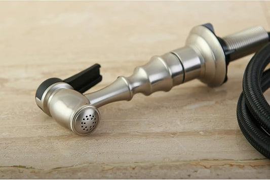 Kingston Brass Gourmetier KBSPR18 Kitchen Faucet Sprayer, Brushed Nickel