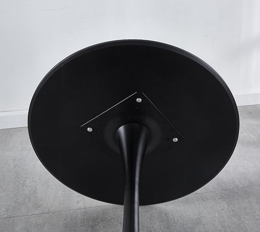 Wycian Kitchen Island Table, Sofa Table Legs MDF Matte Black Living Room Bedroom Dining Rooms Garden 1PC