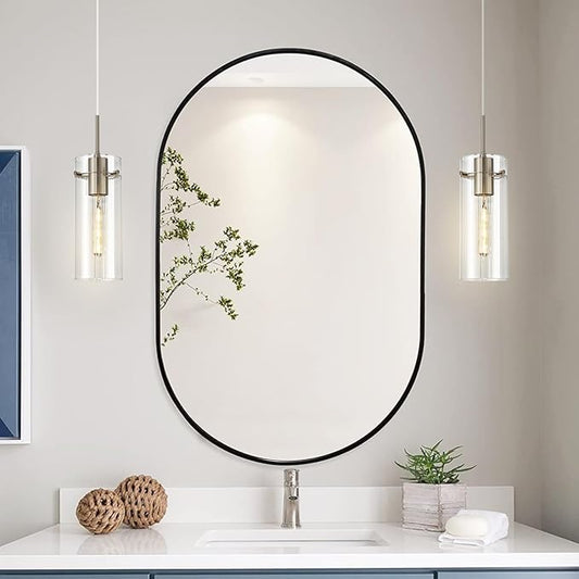 Glass Brushed Nickel Pendant Light, 2 Pack Modern Kitchen Island Pendant Lighting with Ribbed Glass, Adjustable Cord Pendant Light for Over Island, Dining Room, Bathroom Bedroom