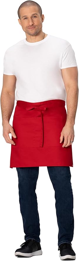 Chef Works Unisex Half Bistro Server Apron