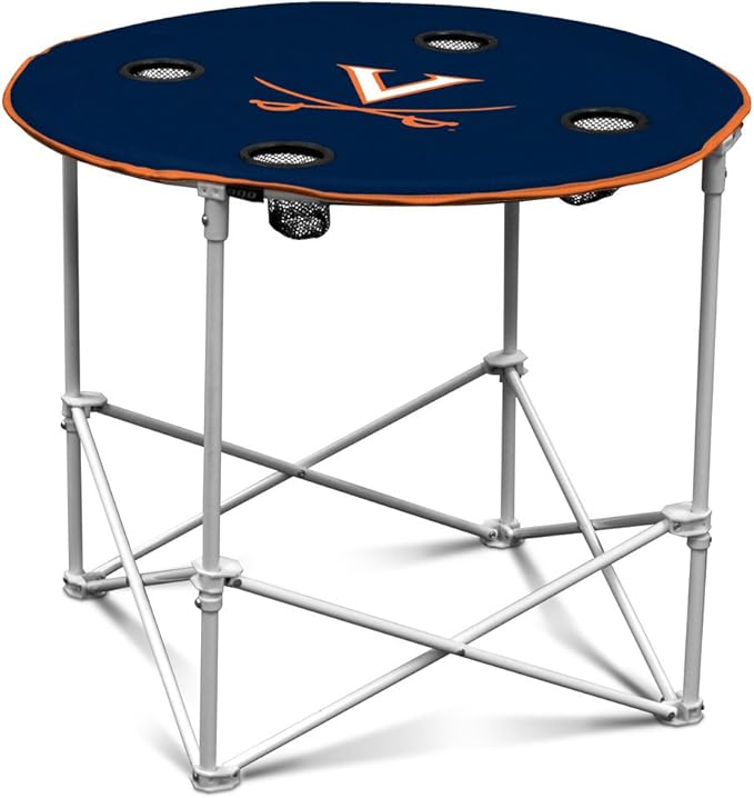 Logo Brands Officially Licensed NCAA Unisex Round Table, One Size, Team Color