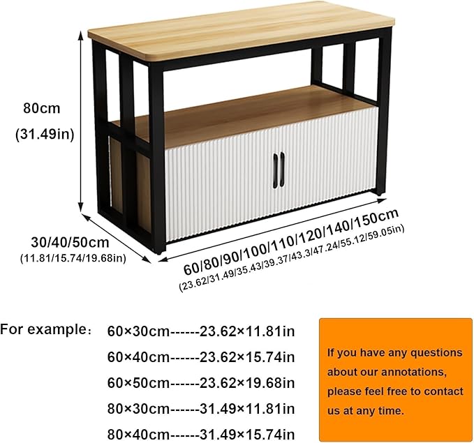 Kitchen Island with Storage, Coffee Bar Cabinet/Bakers Racks for Kitchens; Dining Room Furniture Cabinet, Modern Sideboard Buffet Cabinets for Dining Room, Bathroom, Entryway(C,100x40cm/39.37x15.75in)