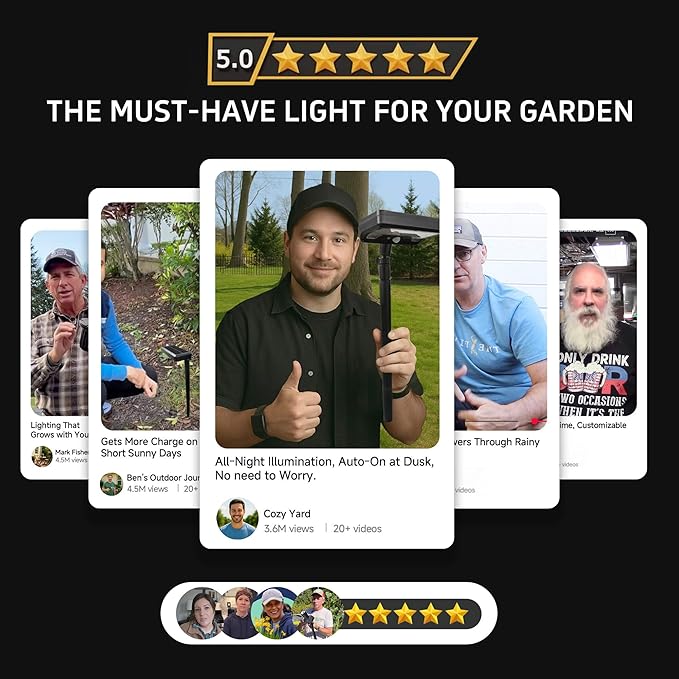 Solar Motion Sensor Lights Outdoor Pathway, Warm & Daylight 3000k/5000k/7000k Path Light IP65 Waterproof, 3 Modes Black Walkway Lighting with Remote Control for Driveway Garden (8 Pack)
