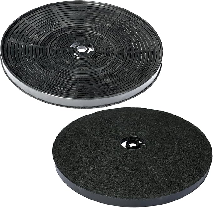 2 PCS WRHF004S2 Carbon Charcoal Filters Compatible with Winflo 30 Inch Convertible Under Cabinet Ductless Stainless Steel Glass Island Range Hood