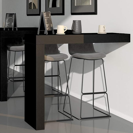 Mobili Fiver, Evolution Peninsula 47.2 x 15.7 in, Concrete Effect, Grey, Made in Italy