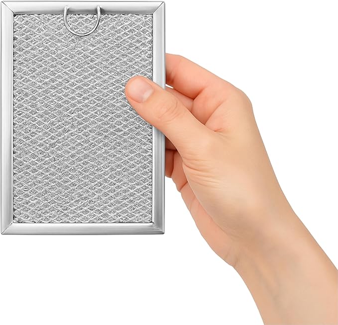 Nispira Replacement Range Hood Microwave Grease Filter Compatible with GE WB06X10309 LG 5230W1A012E - 4 Packs