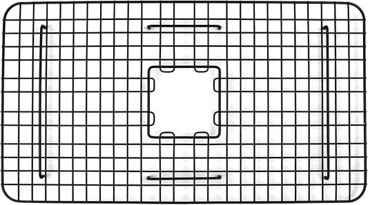 SinkSense Wren 27" x 15" Kitchen Sink Bottom Grid, Matte Black