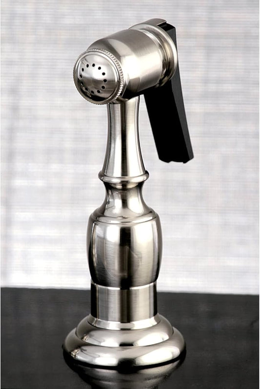 Kingston Brass Gourmetier KBSPR8 Kitchen Faucet Sprayer with Hose, Brushed Nickel