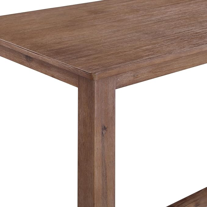 Boraam Sonoma Pub Table - Barnwood Wire-Brush