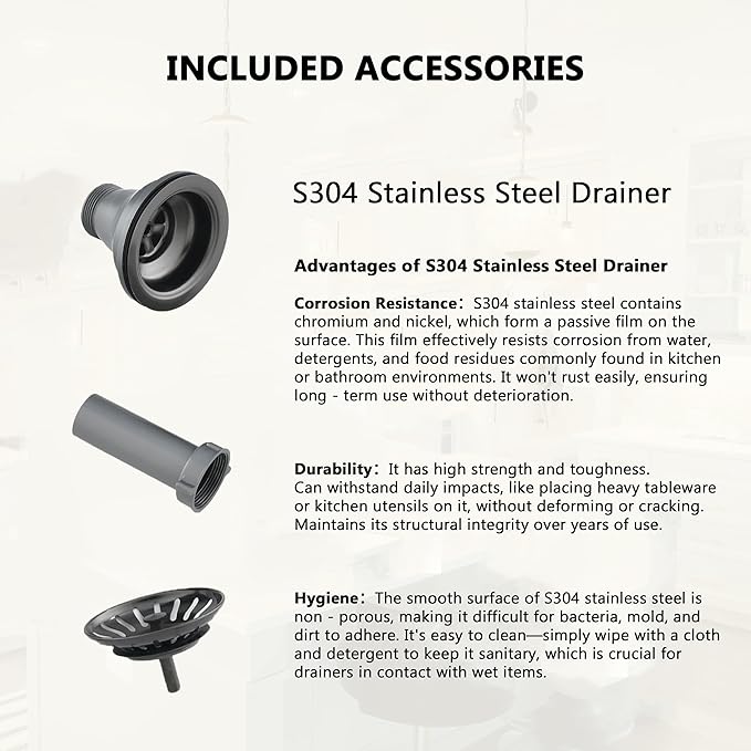 Comllen 25 x 22 Inch Drop In Black Kitchen Sink,Topmount 16 Gauge Stainless Steel Black Kitchen Sinks, 9 Inch Deep Utility RV Sink with Basket Strainer