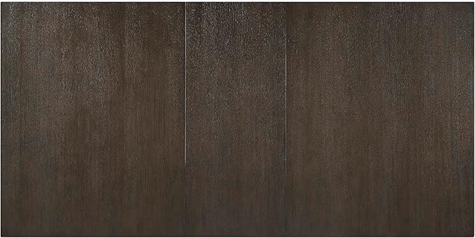 Lexicon Modern Dining Table, Expandable Wooden Kitchen Table with Removable Leaf, Space Saving, Seats for 4-6 People, for Home, Dining Room, 66 Inch-84 Inch, Dark Espresso