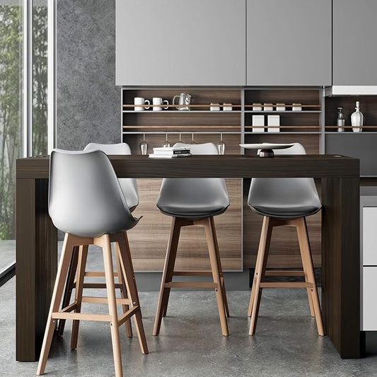 Mobili Fiver, Evolution High Table with Two Legs and Wireless Charger 70.9 x 23.6 in, Dark Walnut, Made in Italy