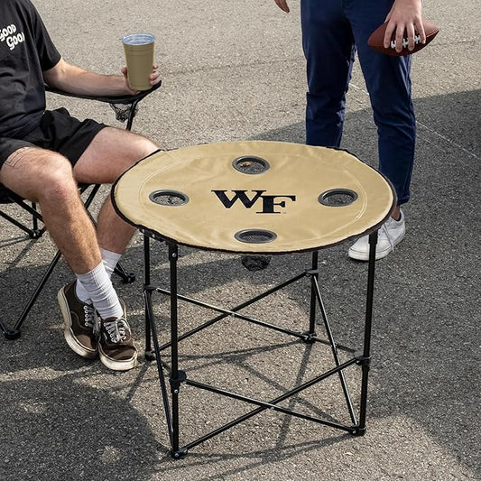 Logo Brands Officially Licensed NCAA Unisex Round Table, One Size, Team Color