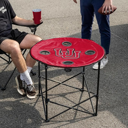 Logo Brands Officially Licensed NCAA Unisex Round Table, One Size, Team Color