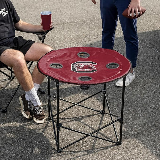 Logo Brands Officially Licensed NCAA Unisex Round Table, One Size, Team Color