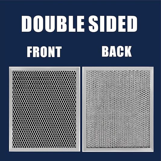 97007696 Range Hood Filter 41F Stove Vent Hood Filters for Kitchen Range Hood Filter Replacement Grease Mesh Grease & Charcoal Carbon Oven Vent Hood Filters by Size 10.5" x 8.8" 41F 10.5" x 8.75"