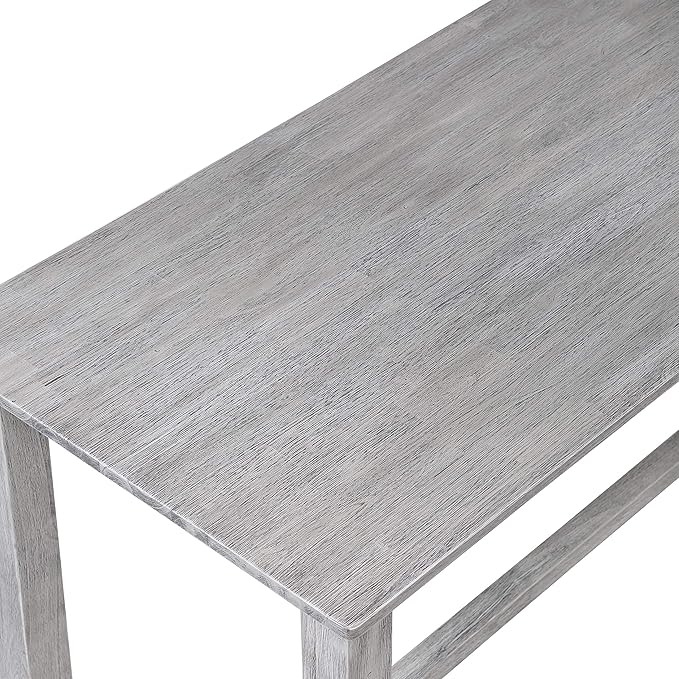Boraam Sonoma Pub Table - Storm Gray Wire-Brush