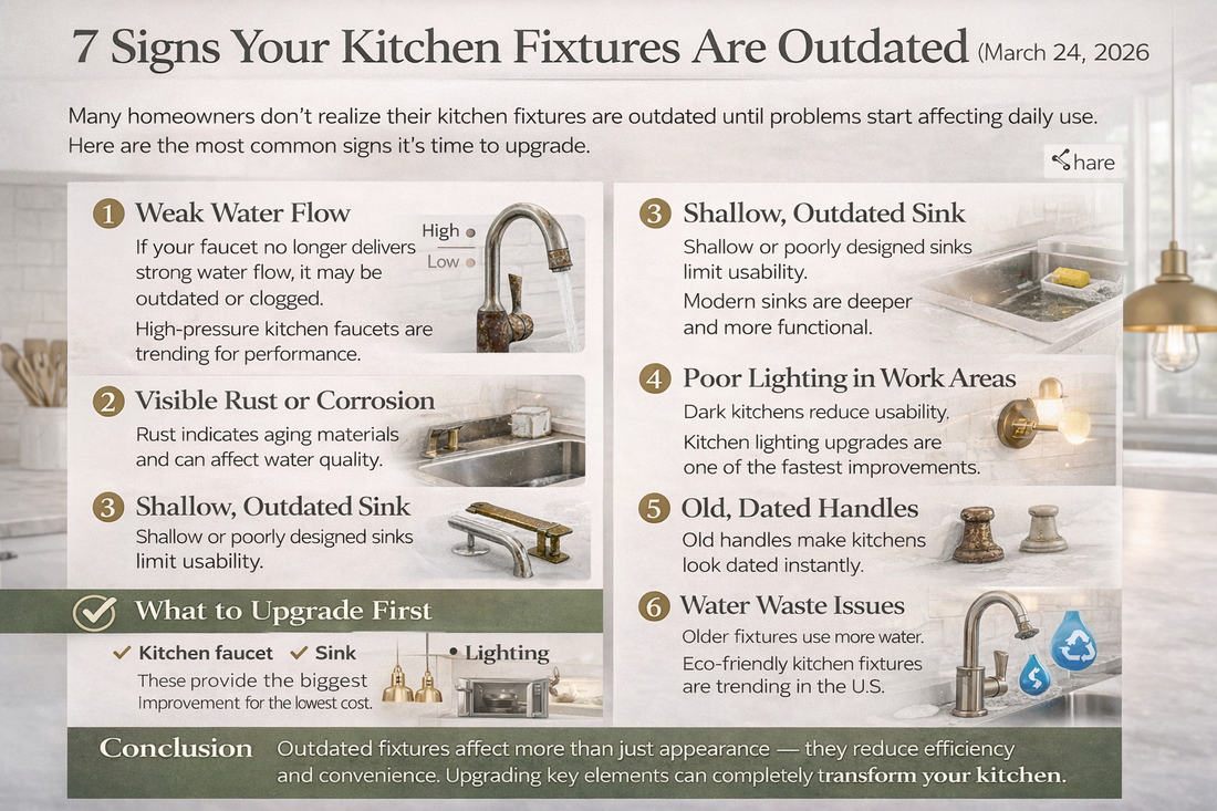 7 Signs Your Kitchen Fixtures Are Outdated (And What to Upgrade First)