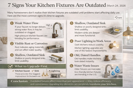 7 Signs Your Kitchen Fixtures Are Outdated (And What to Upgrade First)