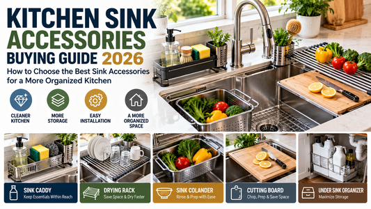 Kitchen Sink Accessories Guide 2026 | Best Sink Organizers