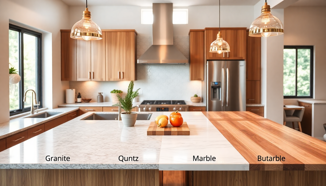 Kitchen Countertop Buying Guide: How to Choose the Best Countertop Material for Your Kitchen in 2026