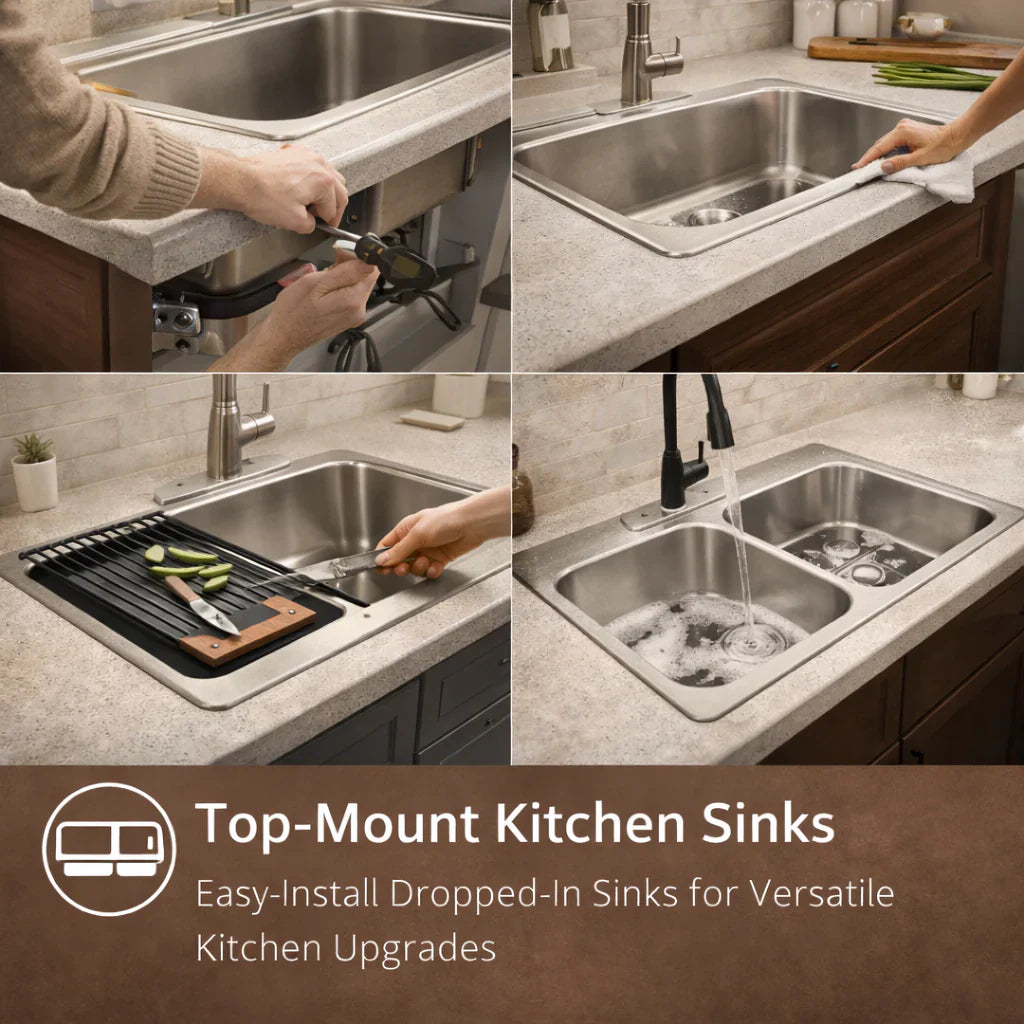 Top-Mount Kitchen Sinks