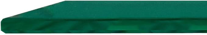 Dulles Glass 24X36 inch Rectangular Glass Table Top - Tempered - 3/8" Thick Glass Surface, Safe Beveled Edge, Radius Corners, Multipurpose for Dining Table, Patio, Coffee and End Table