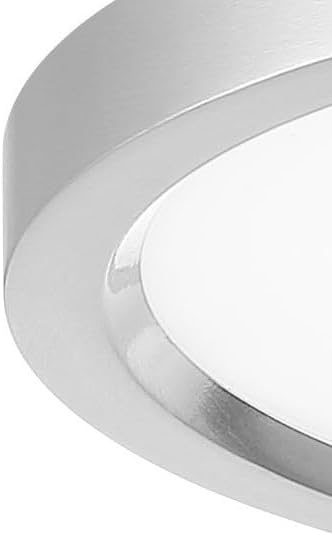 Minka Lavery 715-84-L Lavery LED Flush Mount, 1-Light, 30 Total Watts, 15-in H x 1-in W, Brushed Nickel