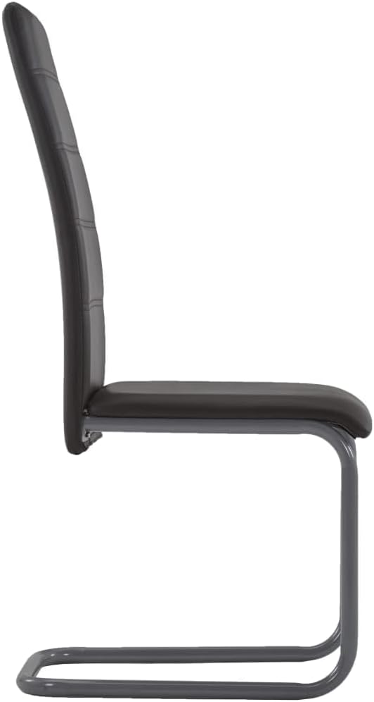 Black chair on a white background