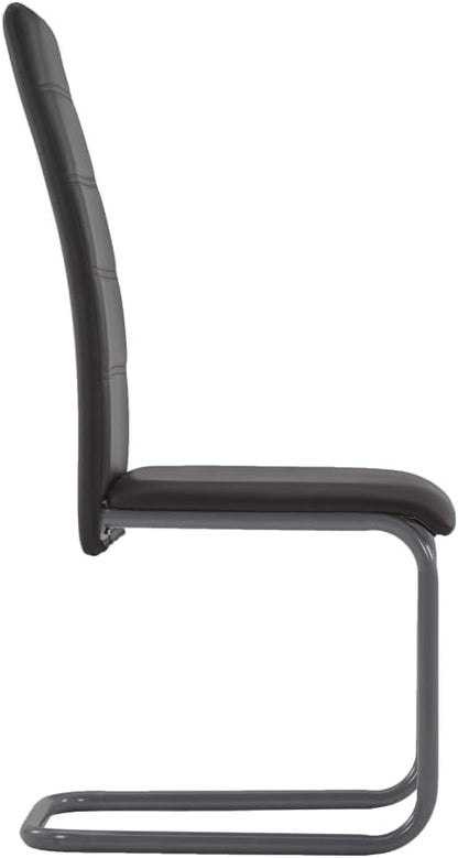 Black chair on a white background
