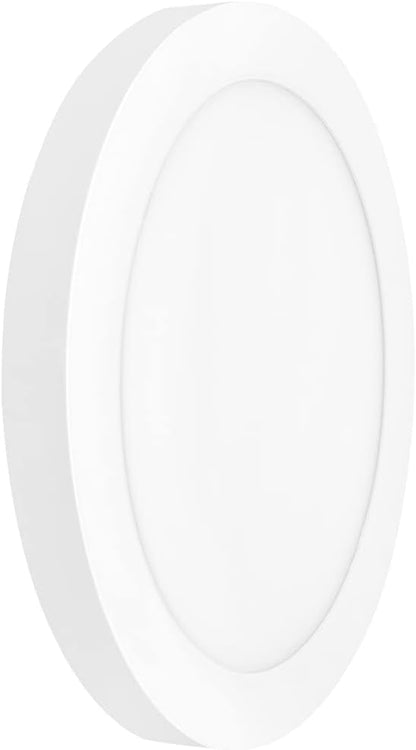 Maxxima 15 in. LED Flush Mount Ceiling Light Fixture, 2100 Lumens, 5 CCT 2700K-5000K, Round Color Selectable Panel Light, Dimmable