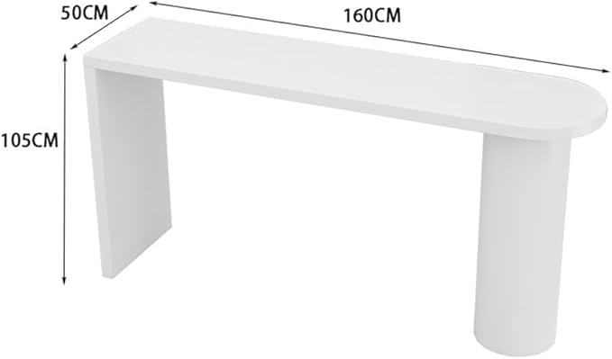 Pub Tables Light Luxury Wooden Bar Table Home Island Modern Simple High Top Pub Table Counter Table(Large)