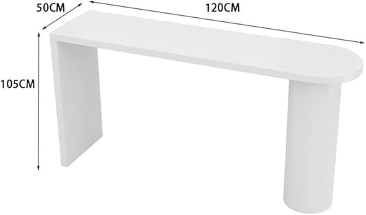 Pub Tables Light Luxury Wooden Bar Table Home Island Modern Simple High Top Pub Table Counter Table(Small)