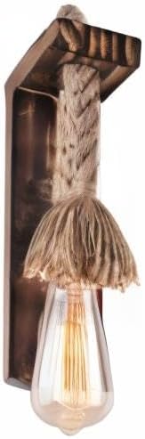11.4" Height Wall Lamp Wood Wall Sconce Lighting Fixture Farmhouse Wall Lights Rustic Wall Mount Lamp with Wood Shelf Bracket Porch Lights Indoor Lighting for Bedroom, Living Room, Porch