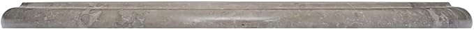 Gray 15.7 x 1 in Marble Table Top for Coffee Table Solid Surface Replacement Countertop for Dining Room Patio Modern Look Easy to Clean